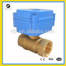 CWX-15Q Brass CR02 3wires control mini electric valve ,1/2" DC12V NPT/BSP thread for pipe connection